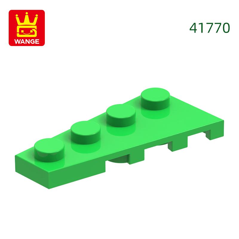 Нетоксичные 119 шт./лот 41770 2x4 Левые Клиновидные Строительные Блоки Moc Совместимые с Кирпичиками DIY Детские Игрушки Конструктор Подарочная Коробка