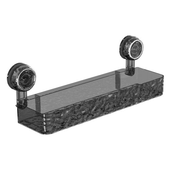 1/2 шт. Держатель для хранения на присоске, высокая грузоподъемность, простая установка, настенная полка для хранения без сверления, органайзер для душа