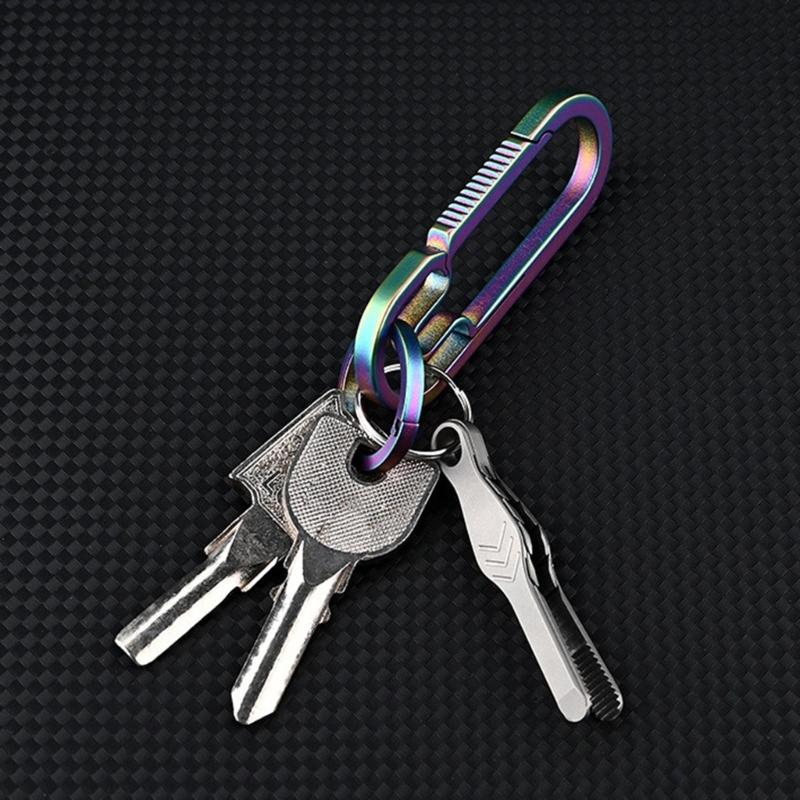 Титановый пинцет Карманный пинцет Мини Пинцет из титанового сплава Зажимной пинцет Инструменты для выживания для путешествий на открытом воздухе, кемпинга, походов, дома