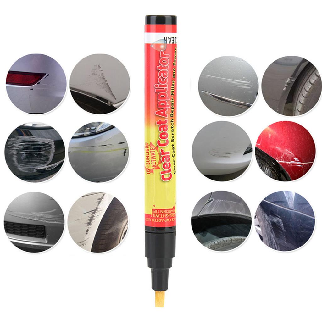 Popular Practical Car Scratch Repair Pen Applicator for All Cars with Two Acrylic Tip