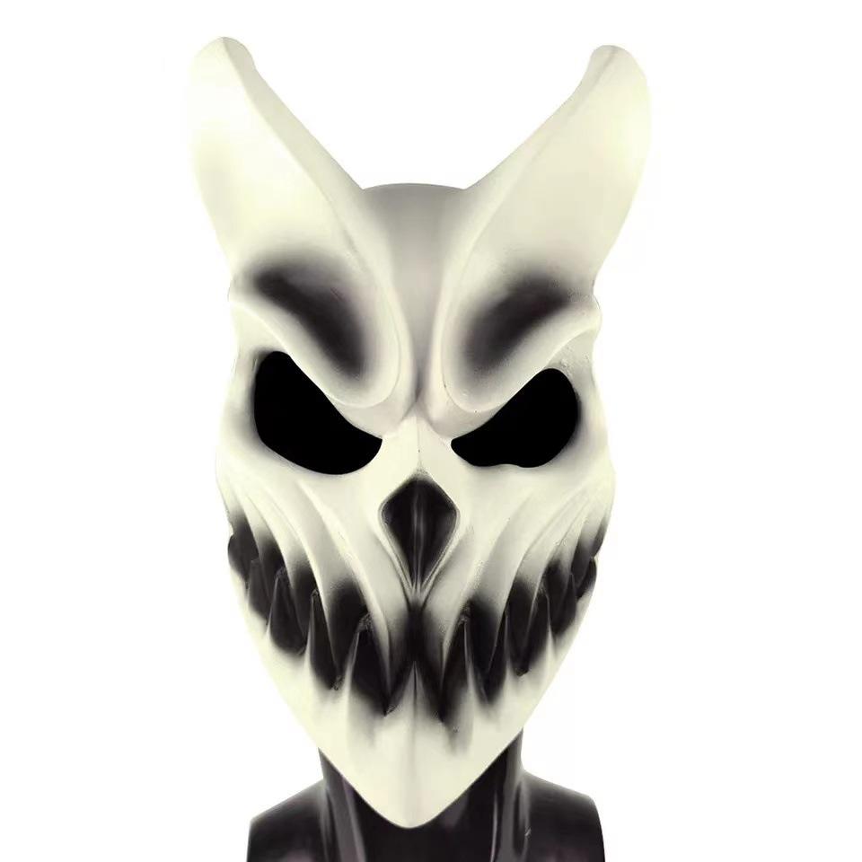 Halloween mask, Russian death metal band, with movable mouth, Dark Son half-face mask
