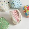 Floral Sanitary Napkin Storage Bag Girls' Sanitary Napkins Bags Women Cosmetic Bag Coin Purse Card Bag Travel Cosmetic Organizer