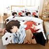 3D Печатный Аниме Постельный Комплект Bungo Stray Dogs Девочки Мальчики Взрослый Односпальный Полуторный Размер Королевы,Пододеяльник Наволочка Постельное Белье