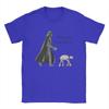 Disney Darth Vader Walking Pet AT-AT T-Shirts for Men Star War Hipster Cotton Tees Short Sleeve T Shirts Original Clothing