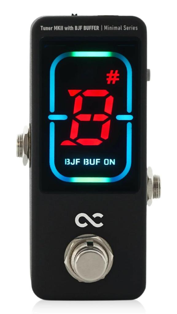 One Control Minimal Series Tuner MKII Pedal Tuner with BJF BUFFER