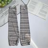Elastic Sunscreen Sleeve Arm Protection Summer Cycling Sleeves Cute Striped Ice Sleeves  Outdoor