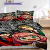 Heroic Trio Comics Unite Bedding 1 Duvet Cover 2 Pillowcase Without Core Soft And Comfortable Duvet Cover And Pillowcase