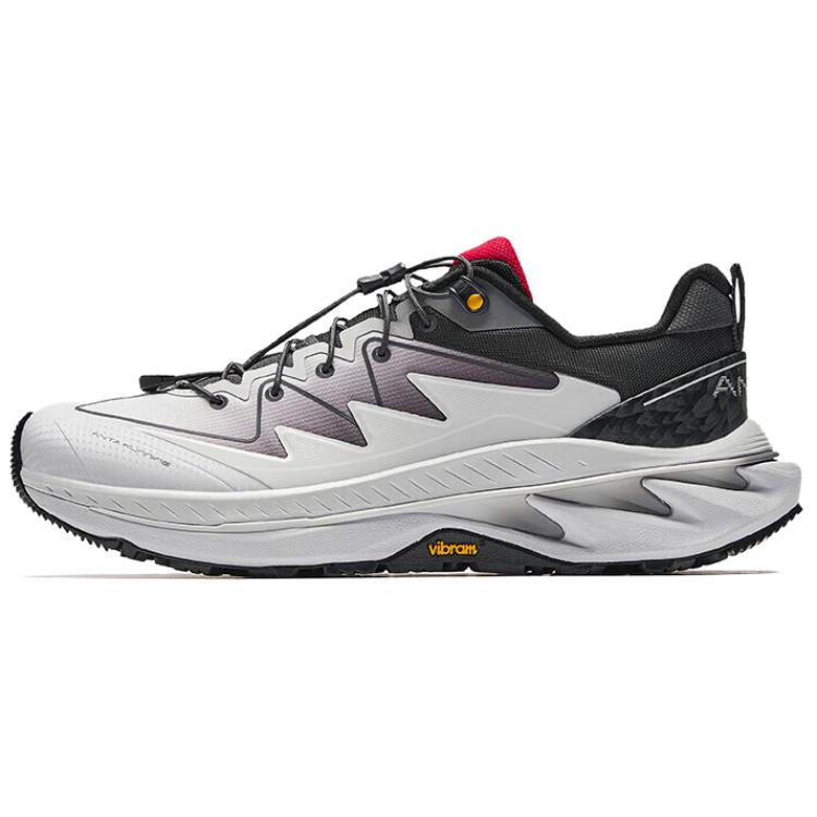 Anta Explore Pro Comfortable Versatile Durable Non-Slip Low-Top Casual Running Shoes Men Sneaker Gray Black 912525589-7