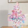Flower Yan Castle Patchwork Assembly Building Blocks Toy Girls And Children To Send Gifts