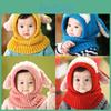 Knitted Baby Hat With Fluffy Dog Design For Winter Warmth And Windproof Comfort
