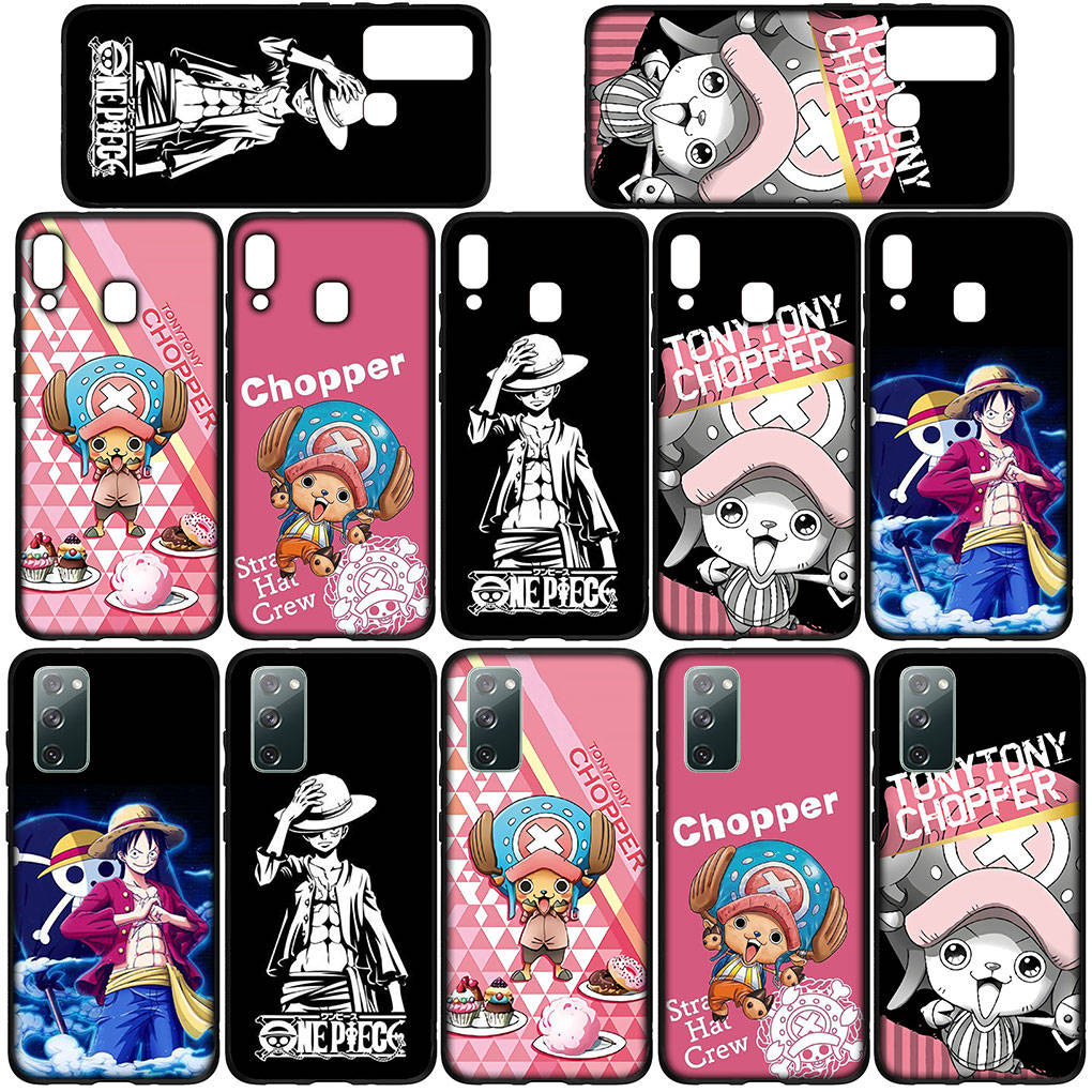 Case for Samsung Galaxy S25 S24 S23 iPhone 16 15 Xiaomi Redmi Note 14 13 12 16E 8 X 11 Pro Max XR OPPO Moto Huawei Comics Luffy One Piece Tony Chopper