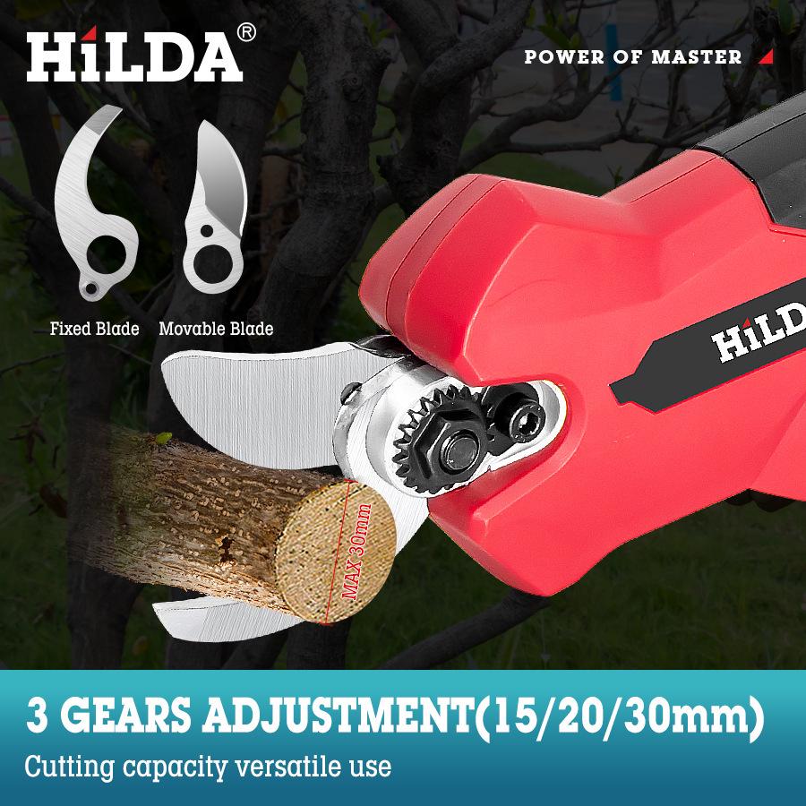 Multi-functional Wireless Electric Pruning Shears for Thick Branches and Fruit Trees
