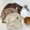 Children's Cotton Short Sleeve Casual Korean Tops Printed Half Sleeve Summer New Style for Middle Small Kids Kidswear T-shirt
