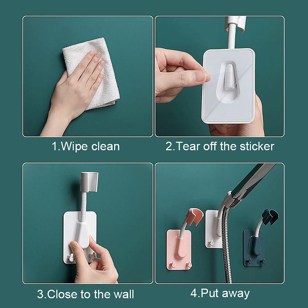 Универсальный регулируемый кронштейн для душа, вращающийся держатель для ванной комнаты, домашний комплект