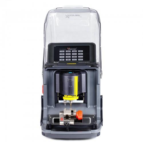 Станок для нарезки ключей Xhorse Condor XC-MINI Plus II поддерживает ключи для автомобилей, мотоциклов, бытовые ключи с бесплатными зажимами M3 и M5