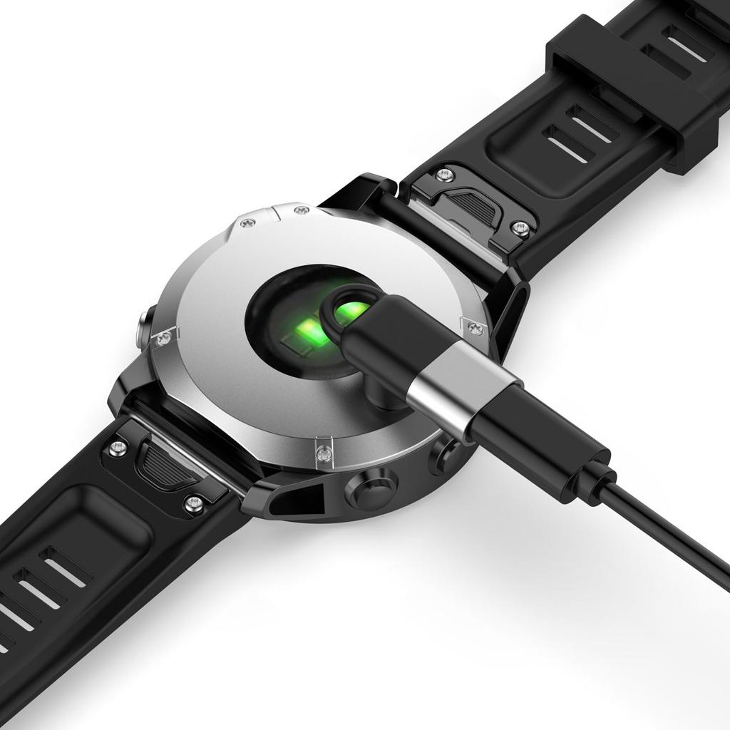 Преобразователь заряда Micro USB/Type-C на 4-контактный для Quatix 5 Sapphire Vivoactive 3/для