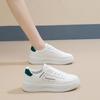 2025 Spring Little White Shoes New Korean Version Ins Female Students Platform Heightening Sports Board Shoes Casual Street Auction 8621