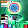Светодиодная лента WS2811 RGB COB 12V 24V 720 светодиодов/м Tuya WiFi Умная Адресная Пиксельная LED Лента Bluetooth LED Лента Декор Спальни
