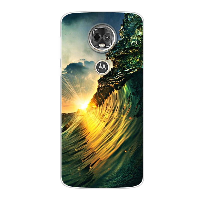 Чехол для Motorola Moto G6 Play Мягкий силиконовый задний чехол-сумка Чехол для телефона для Moto E5 Plus Play G8 Play G6 Plus G 6 TPU Чехлы
