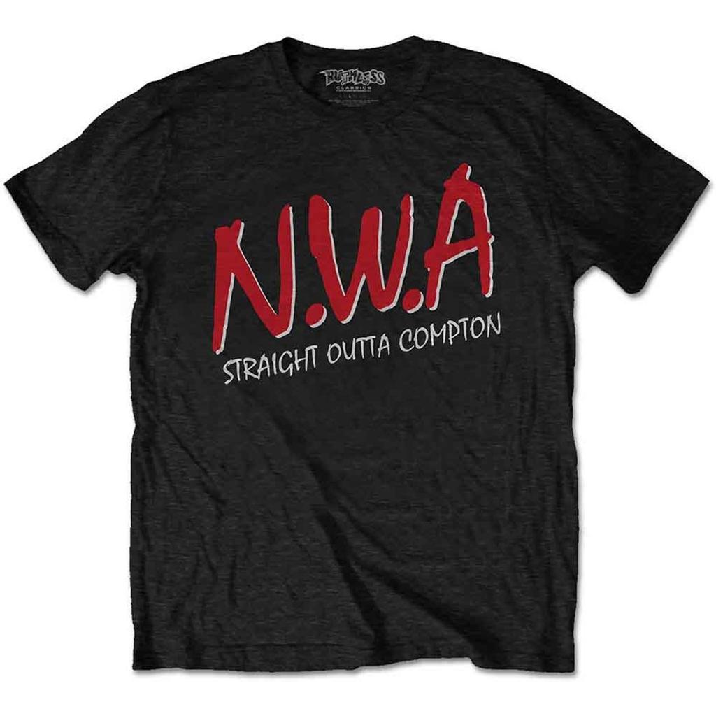 СВА. Черная футболка 'Straight Outta Compton' (Официально лицензировано) XX-Large