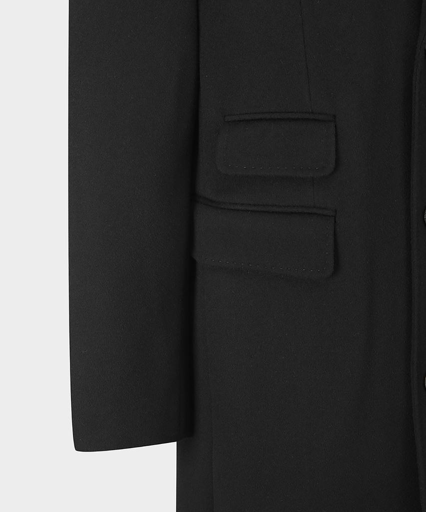 Brooks Brothers 1818 Storm System Top Coat (Black) (Bbcsmm5000Uef)