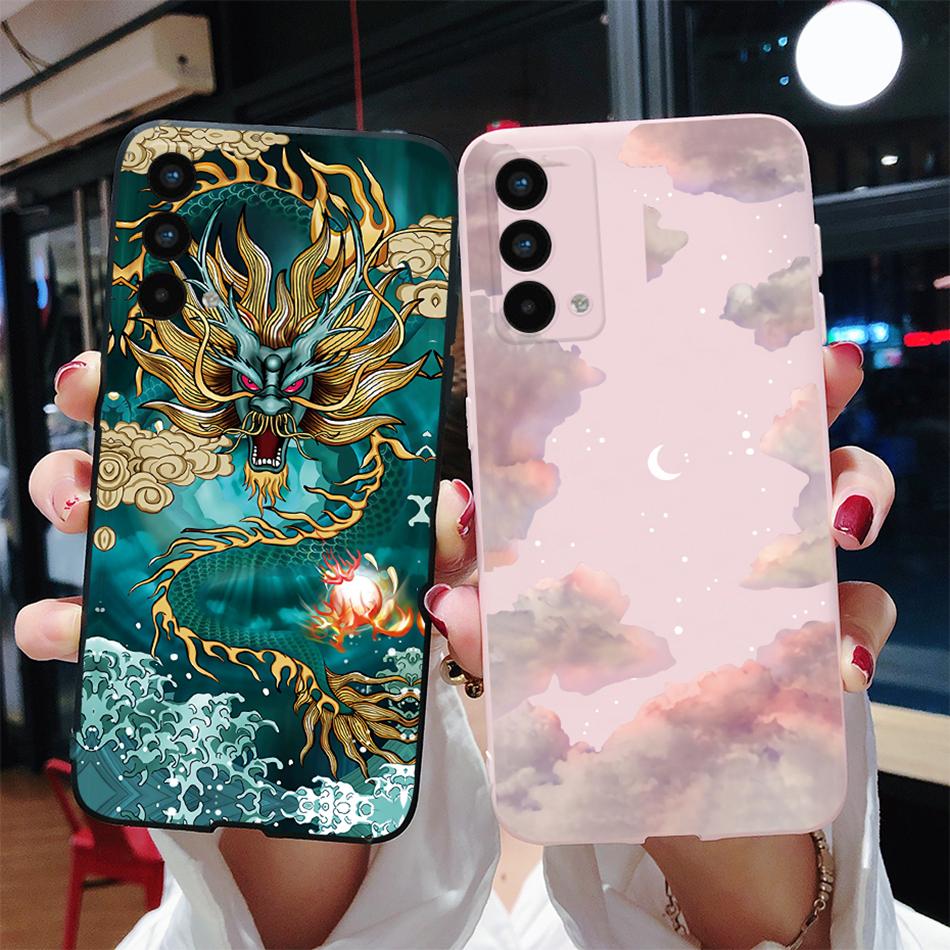 Чехол для телефона OPPO Realme GT Master Edition, крутой чехол с рисунком дракона, мягкая матовая силиконовая задняя крышка для Realme GT Master, чехлы
