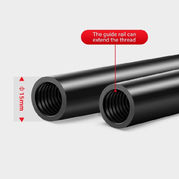 Легкий 15-мм рельсовый стержень для камеры Алюминиевый удлинительный стержень с резьбой M-12 Для DSLR риггинга Студийные аксессуары 2 шт.