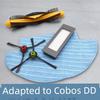 Подходит для аксессуаров робота-пылесоса Ecovacs DD33 35 37 56 Фильтрующая сетка Haipa Чистящая жидкость Тряпка Швабра