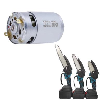 21V14 зубчатый литиевый электродвигатель пилы 4-дюймовая 6-дюймовая электрическая цепная пила аккумуляторный двигатель пилы для лесозаготовок медная катушка