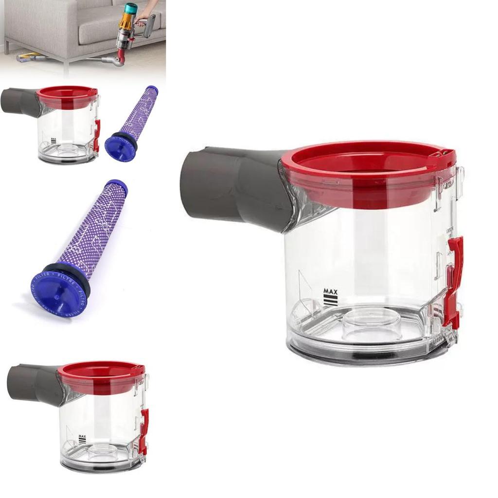 Для пылесоса Dyson V7 V8 Sv10 Sv11 Крышка дна контейнера для мусора Уплотнение Фильтрующий элемент