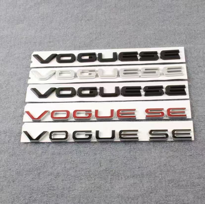 For Land Rover Range Rover Vogue SE Tailgate Letter Badge, LWB Long Wheelbase Emblem Sticker jvhn2