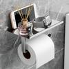 Нержавеющая сталь держатель для туалетной бумаги, рулона санитарной бумаги, многофункциональная полка для мобильного телефона, стойка для хранения дома