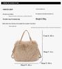 Winter Plush Evening Crossbody Bag: High-Quality Women's Handbag & Versatile Shoulder Bag