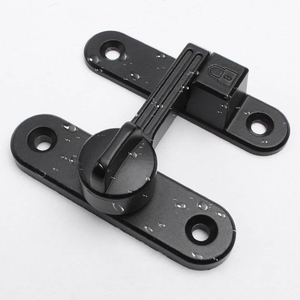 90/180 Degree Door Lock Guard Antitheft Door Hasps Protable Door Catch Bolt Bathroom