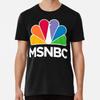 MSNBC Логотип Классическая Премиум Футболка S - 5XL Сделано в АУ/США Футболка