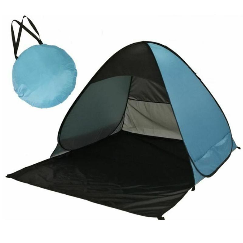 Автоматические всплывающие палатки, укрытия от солнца, пляжная палатка, укрытие от ультрафиолетового солнца, легкий пляжный козырек от солнца, пляжные палатки для походов и путешествий на открытом воздухе
