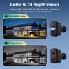 Wireless Low-Power HD Camera with Full-Color Night Vision & Outdoor WiFi Surveillance