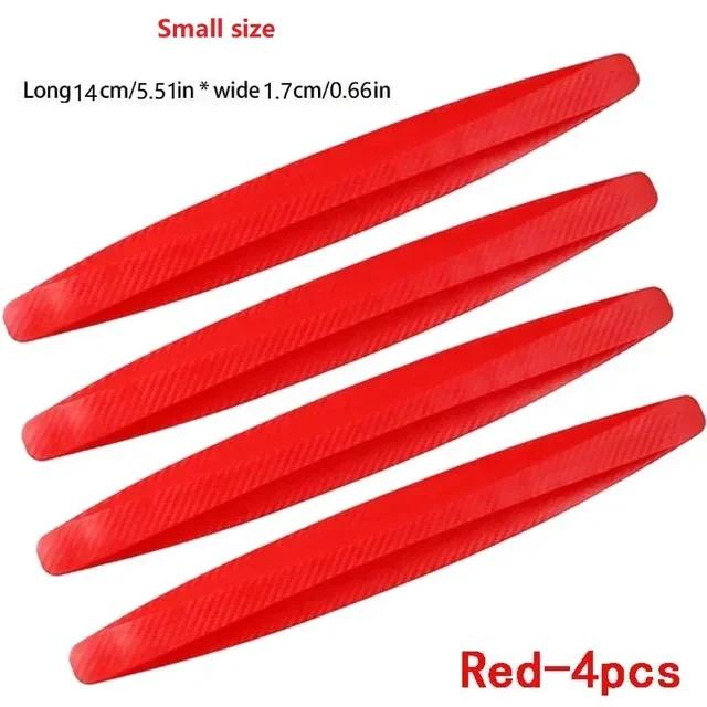 8 шт. больших/маленьких размеров защитная полоса для бампера автомобиля, защитные полосы для углов, защита от царапин, защита от столкновений