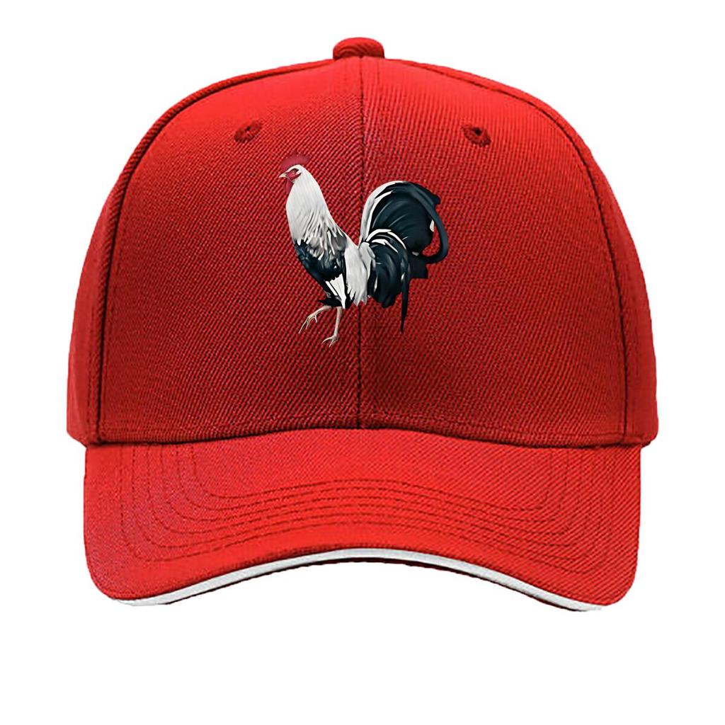 American Retro Breathable Baseball Cap Adjustable Sweat Absorbing Cap Classic Printed Street Fashi Sandwich Baseball Cap