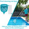 Сетка для сбора листьев для бассейна длиной 5 футов, быстро очищает даже самый мелкий мусор - длина 60 дюймов, очищает спа, бассейны, горнолыжные курорты