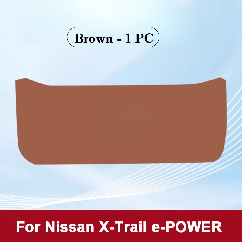 For Nissan X-Trail E-Power 2024 Car Trunk Door Anti Kick Pad Cargo Liner Tailgate Anti-Scratch Protector Mat Accessories