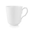 Royal Copenhagen White Fluted Pair Wedding 1016918 [Officially Imported] Mugs, Large, Gift,