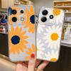 Мягкий чехол для телефона для Xiaomi Redmi Note 14 Pro Plus Note 13 13C 12S A4 9 10 14C 11S 12 11 10S Минималистичный Подсолнух