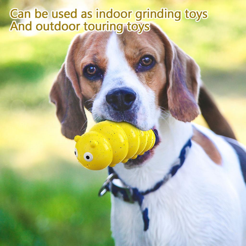 Издающий звуки прорезыватель для зубов, жевательные игрушки для собак, странное насекомое, высокая прочность, высокая эластичность, безопасные игрушки для собак