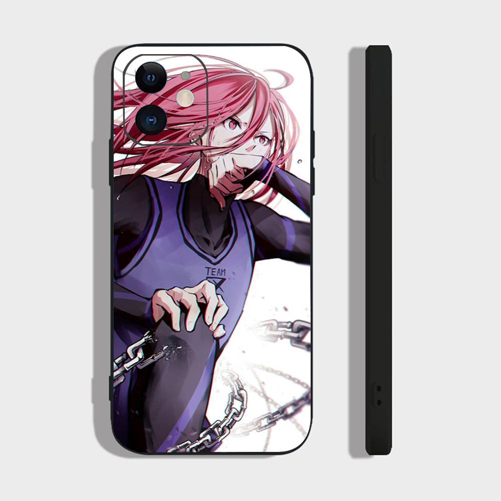 Чехол для телефона Chigiri Hyoma Manga BLUE LOCK Для IPhone 17 Air 16 15 14 13 Pro Max 11 12 Черный Силиконовый Чехол