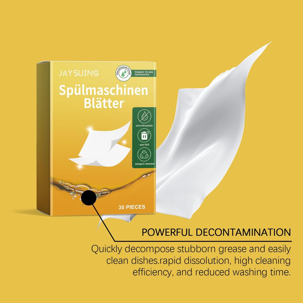 Dish Detergent Tablets Kitchen Dish Degreasing & Degreasing Fresh Gentle Dishwashing Dish Cleaning Tablets