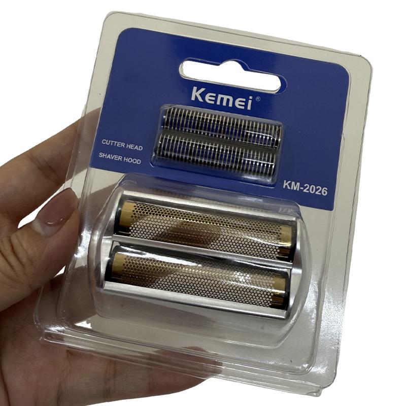 100% Оригинальные Сменные Лезвия Kemei Для Бритвы KM-2026/2027 Головка Ножа и Сеточка Ножа Аксессуары для Бритья