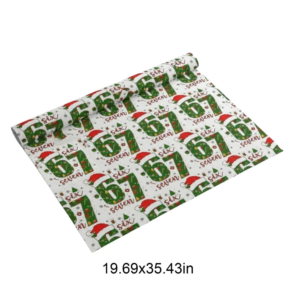 67 Meme Funny Holiday Gift Wrap Xmas Gift Wrap Xmas Wrapping Paper for Christmas New Year Gift Packing Decor