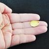 80PCS Gold and Silver Fishing Spoon Rigs Iron Fishing Spinner Blades  Lure Making