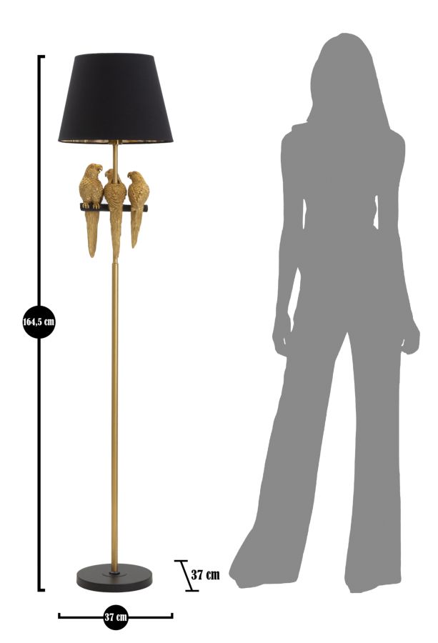 Floor Lamp Parrots Cm Ø 37X164,5